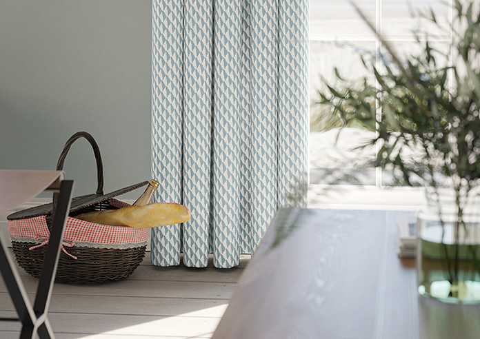 Jaipur, Chambray - Made to Measure Curtains - Image 5